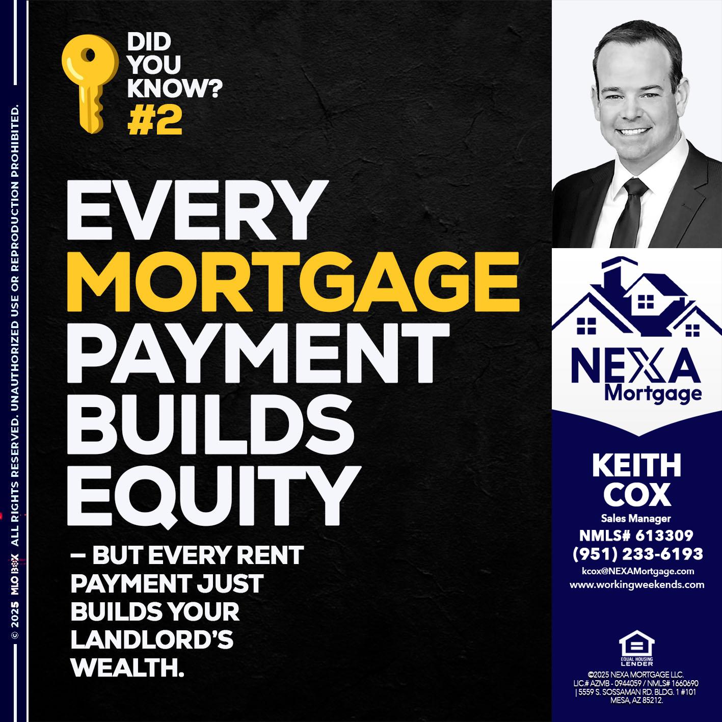 DID YOU KNOW? - Keith Cox -Sales Manager