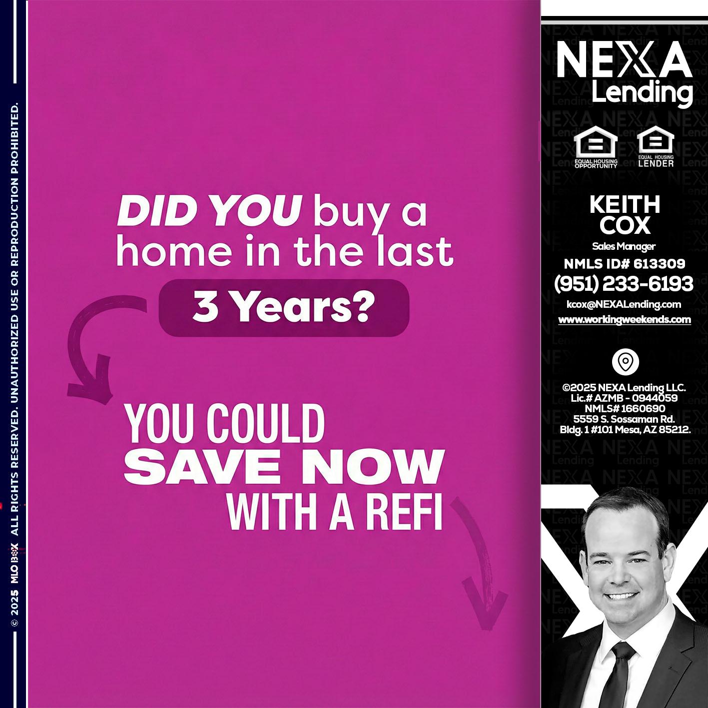 did you - Keith Cox -Sales Manager