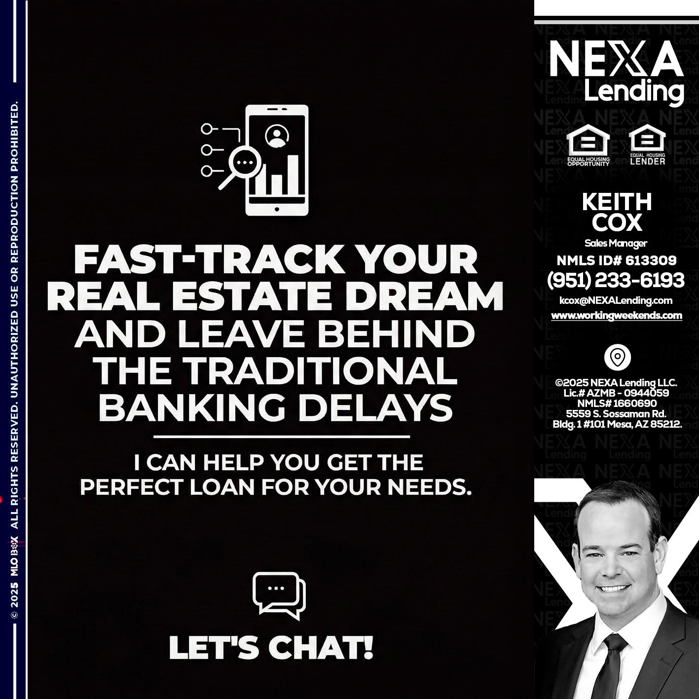 FAST TRACK - Keith Cox -Sales Manager