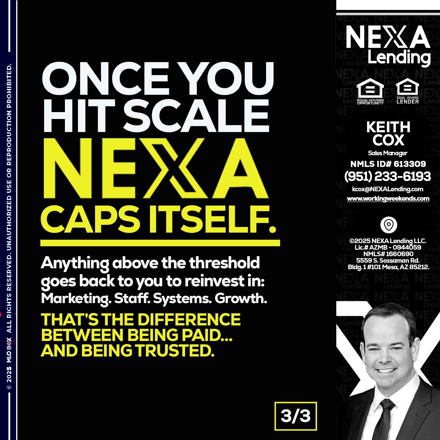 3 OF 3 - Keith Cox -Sales Manager