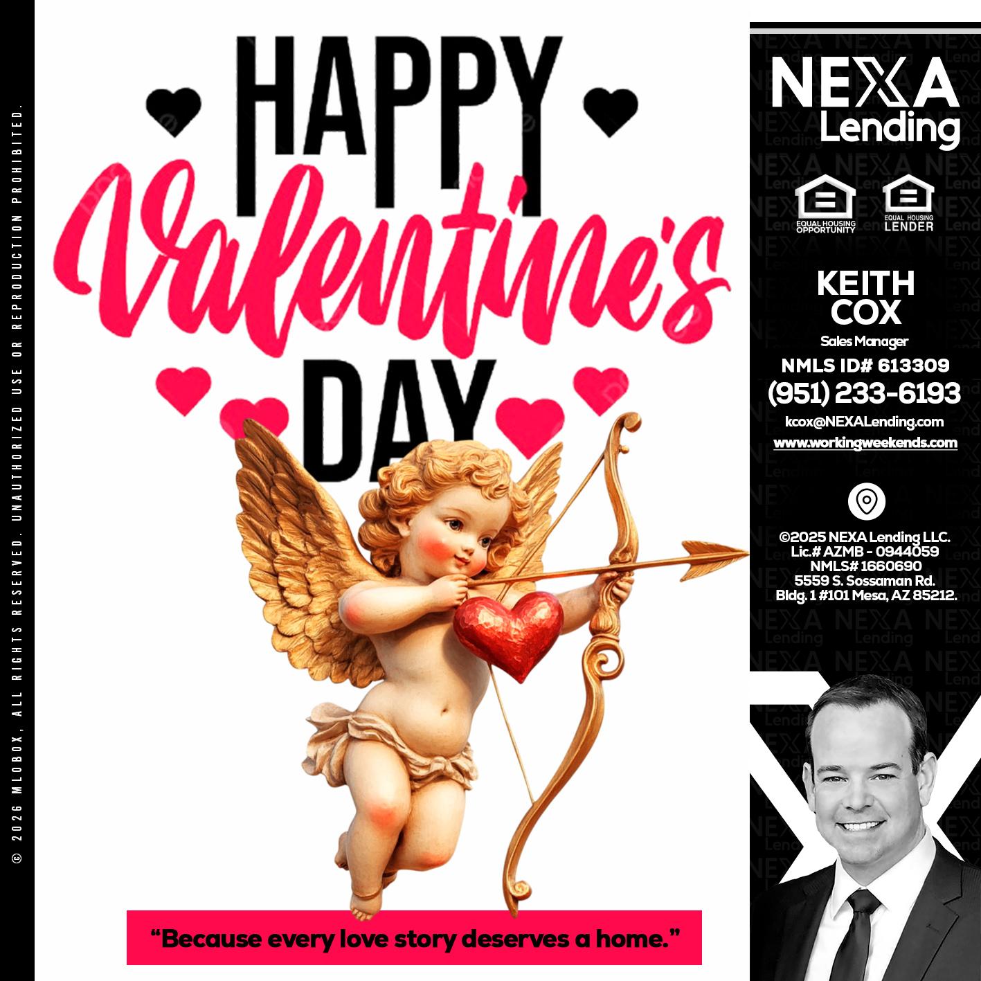 happy valentines day - Keith Cox -Sales Manager