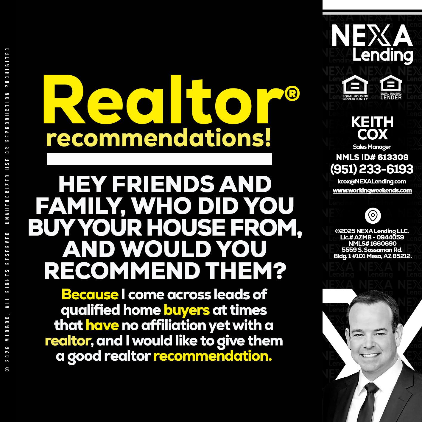 REALTOR - Keith Cox -Sales Manager