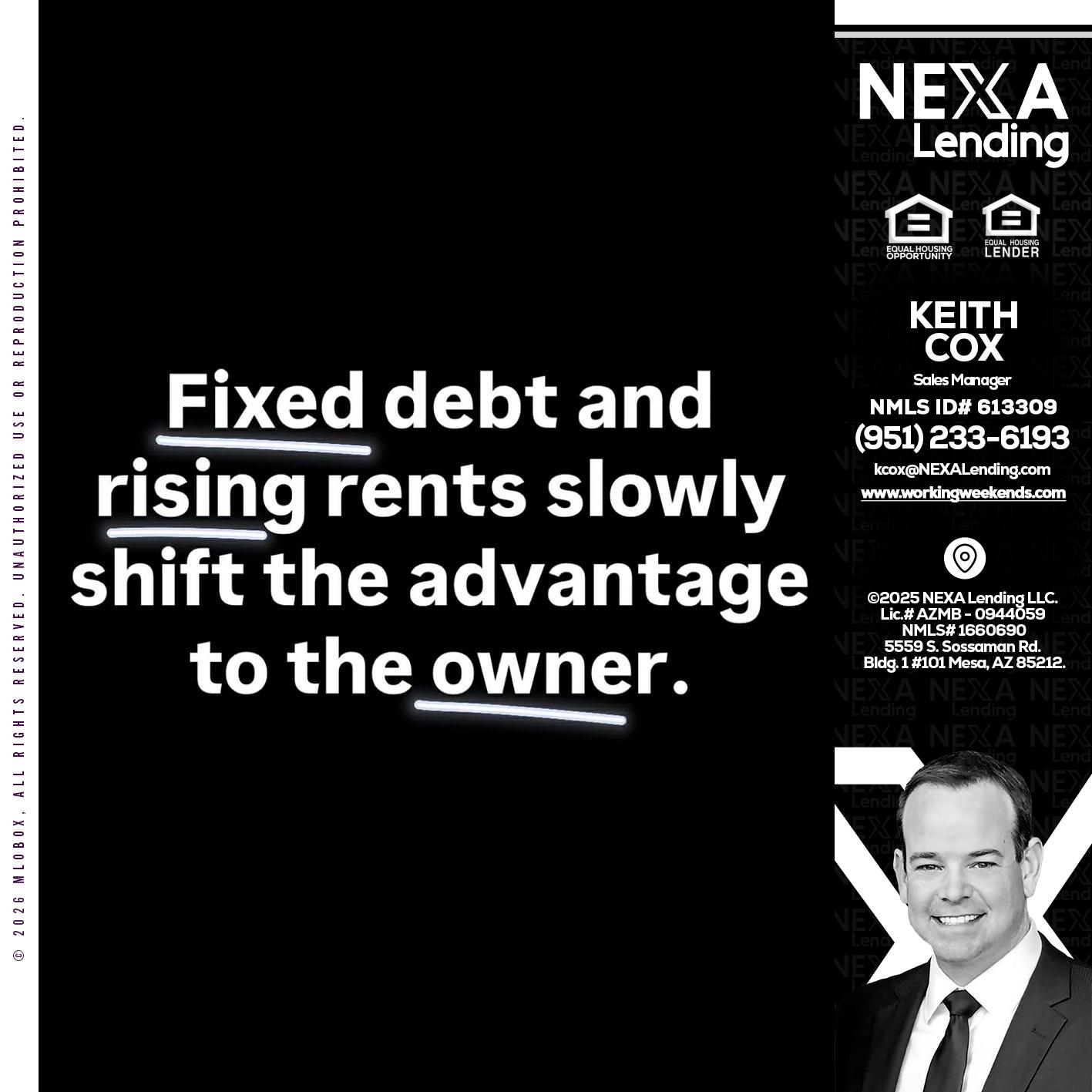 FIXED DEBT - Keith Cox -Sales Manager