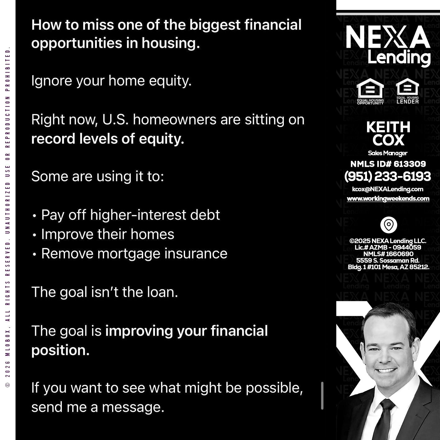 how to miss - Keith Cox -Sales Manager