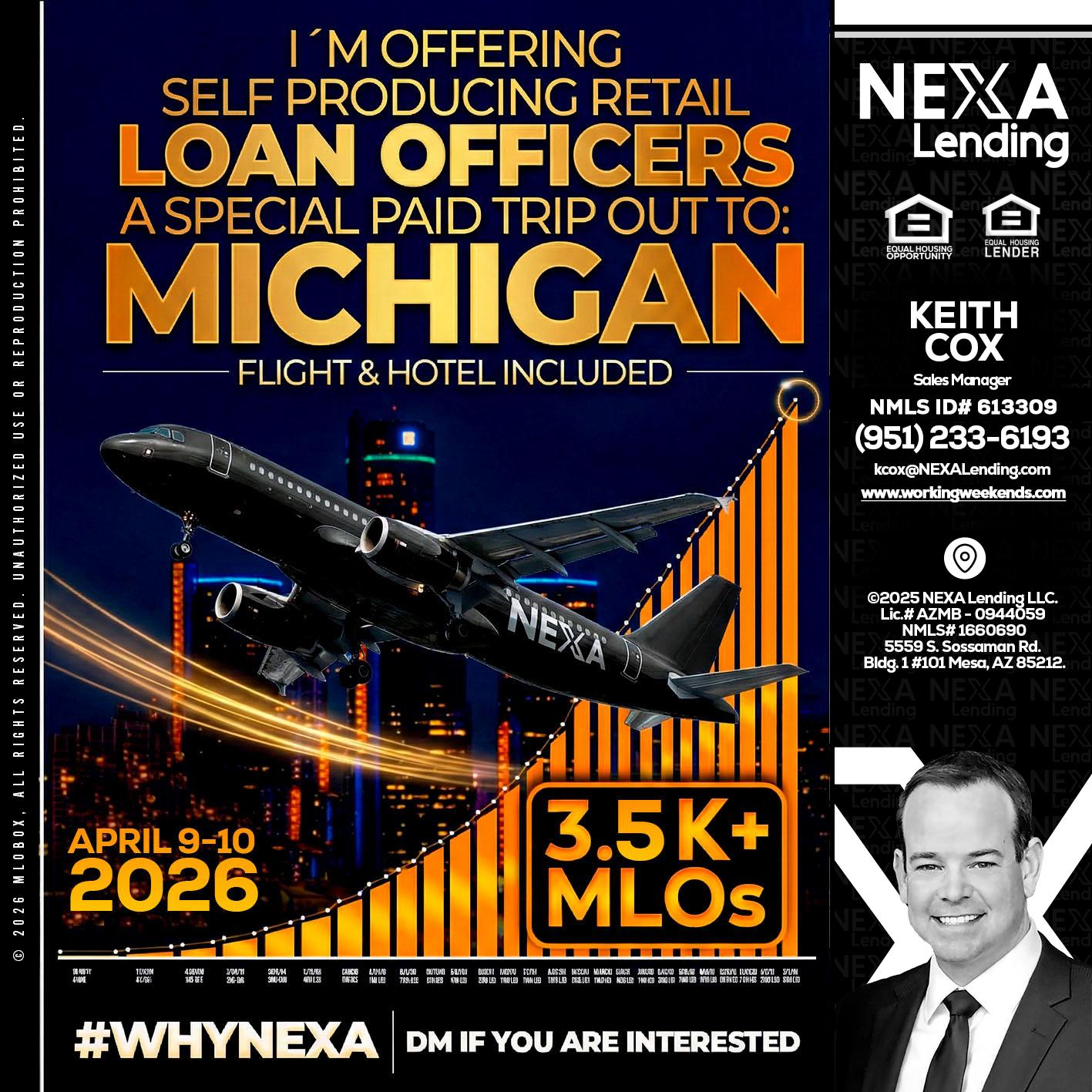 3.5K - Keith Cox -Sales Manager