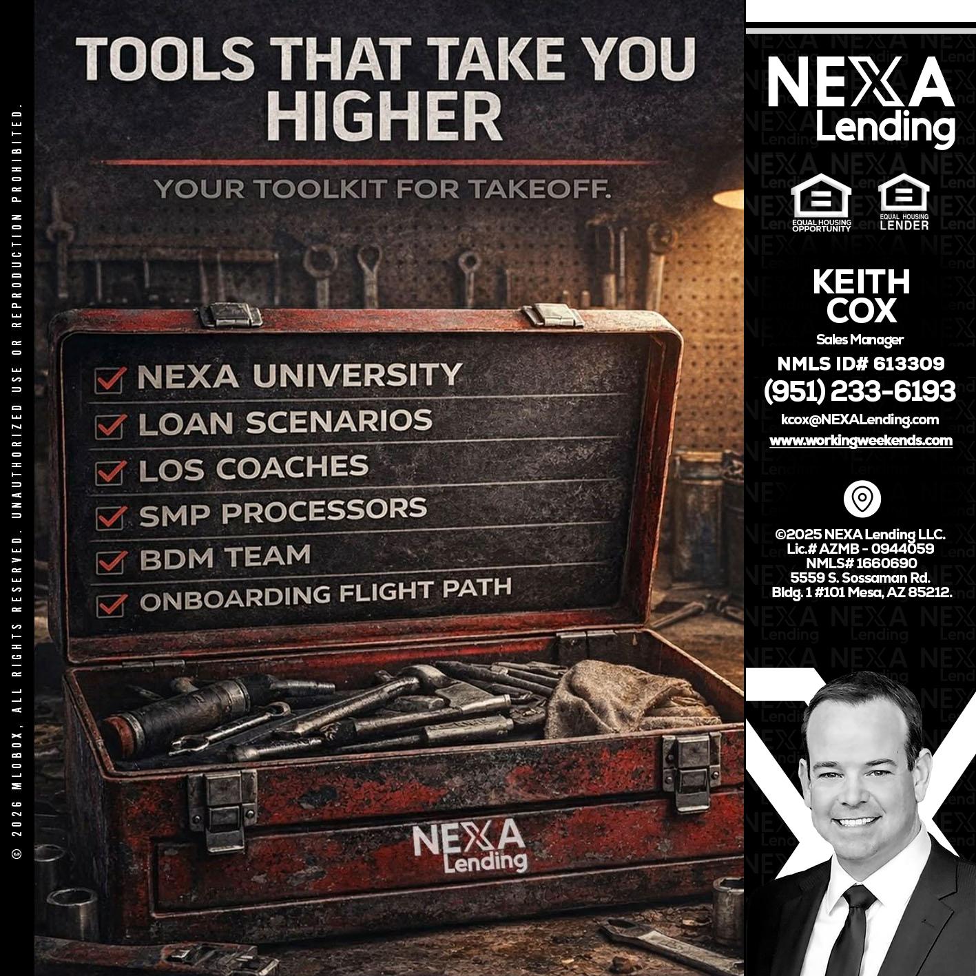 TOOLS THAT - Keith Cox -Sales Manager